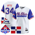 David Ortiz Jersey #34 Dominican Republic Baseball All-Star 2025