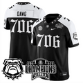Dawg Jersey #706 Georgia Bulldogs Gothic SEC Football Champions Stitched
