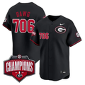 Dawg Jersey #706 Georgia Bulldogs Southeastern Champions 2026 Stitched