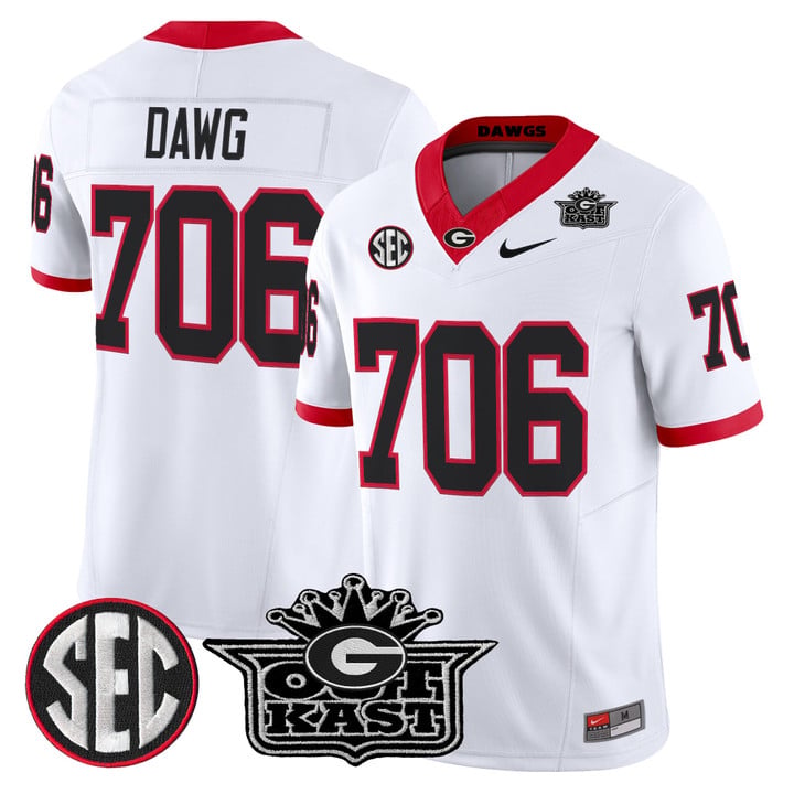 Dawg Jersey #706 Outkast x Georgia Bulldogs Vapor Limited Stitched