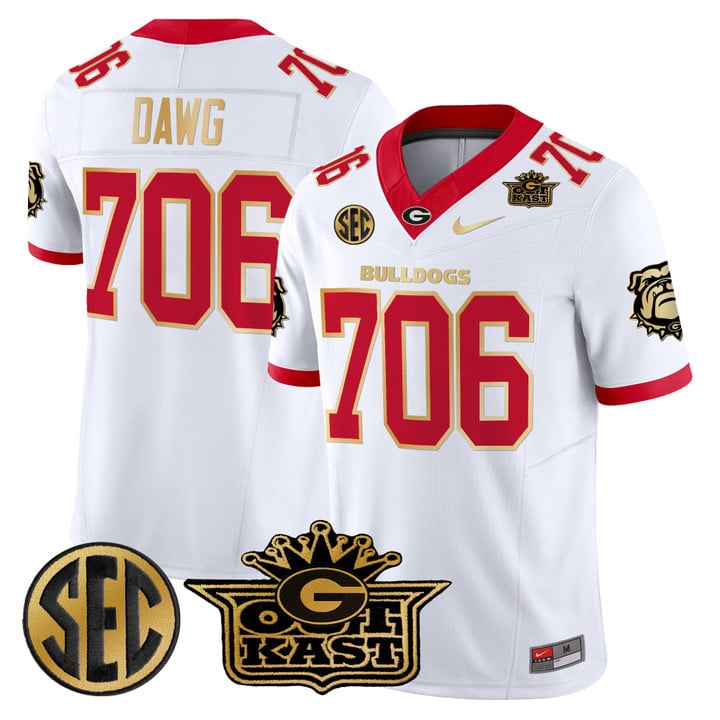 Dawg Jersey #706 Outkast x Georgia Bulldogs Vapor Limited Stitched