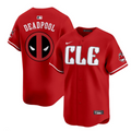 Deadpool Cleveland Guardians Cool Base Red Jersey - All Stitched