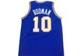Dennis Rodman Jersey #10 Oklahoma Savages Basketball Blue