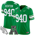 Denton Jersey #940 North Texas Mean Green 2025 Vapor Limited Stitched Green