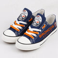 Denver Broncos Low Top Canvas Sport Sneakers Shoes For Men Women Fans