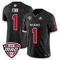 Dequan Finn Jersey #1 Miami OH RedHawks 2025 Vapor Limited Stitched