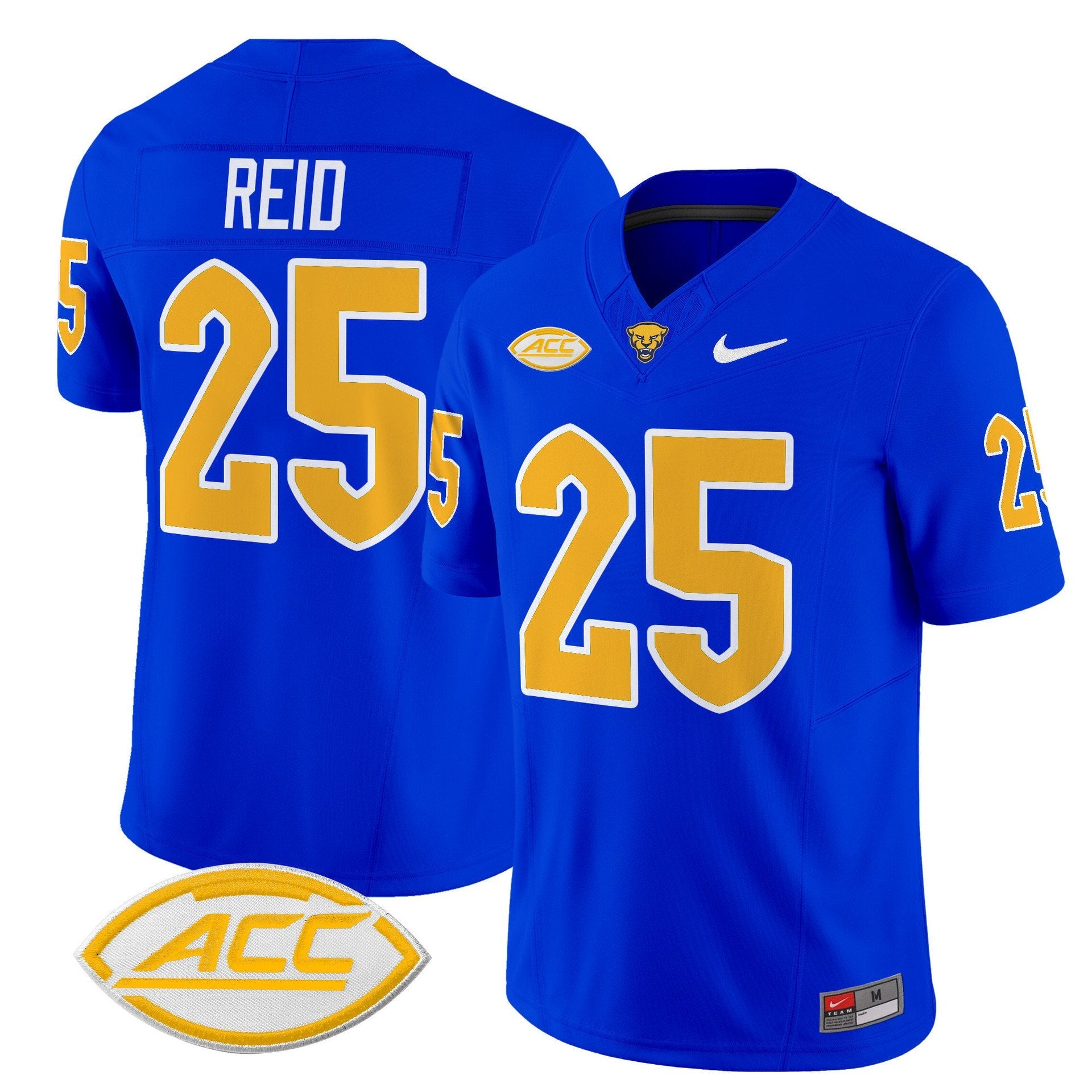 Desmond Reid Jersey #25 Pittsburgh Panthers 2025 Limited Stitched