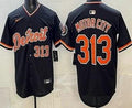 Detroit Tigers #313 Motor City Navy Limited Jersey Stitched