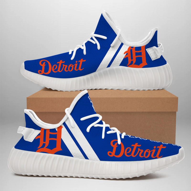 Detroit Tigers 350v Yeezy Sneakers For Men Women Fans