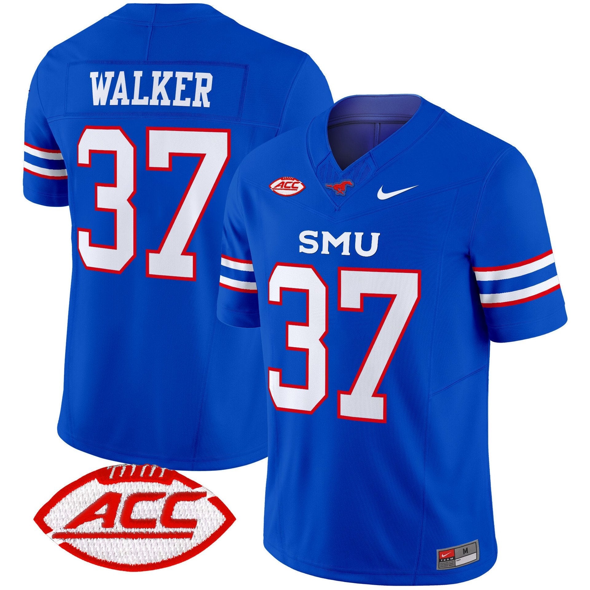 Doak Walker Jersey #37 SMU Mustangs 2025 Vapor Limited Stitched