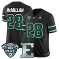 Dontae McMillan Jersey #28 Eastern Michigan Eagles 2025 Limited Stitched