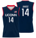 Dorka Juhász Jersey UConn Huskies College Basketball Navy #14