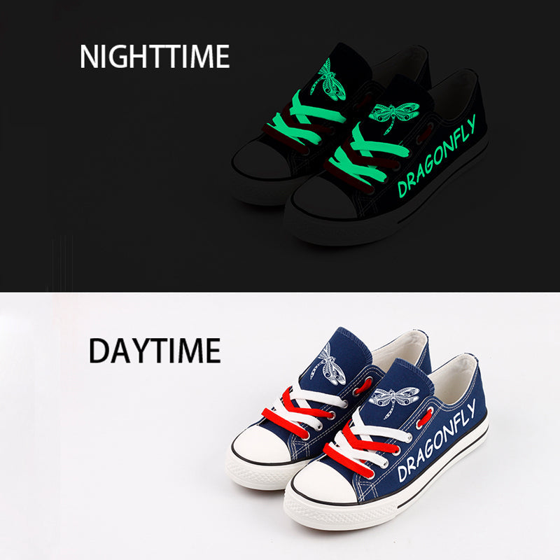 Dragonfly Canvas Sneakers Shoes For Men Women Fans