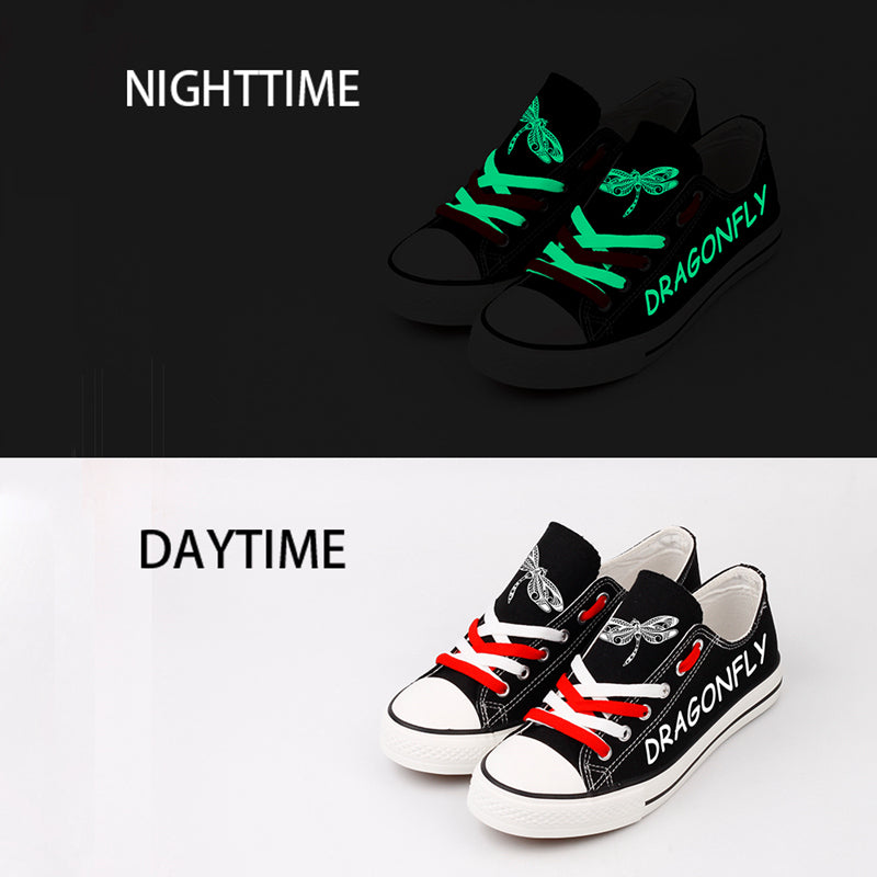 Dragonfly Canvas Sneakers Shoes For Men Women Fans