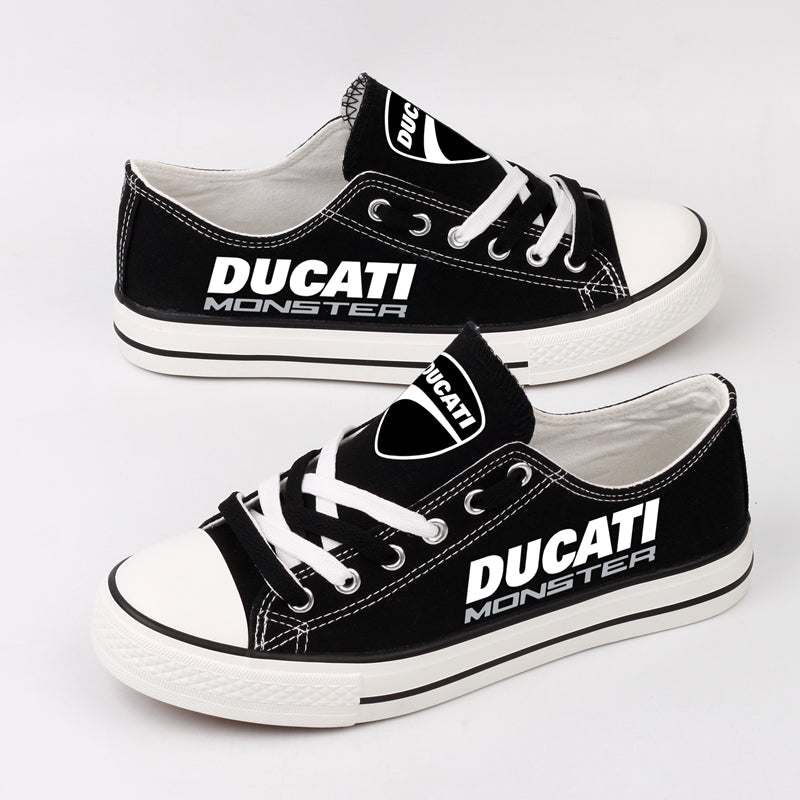 Ducati Canvas Sneakers Shoes For Men Women Fans