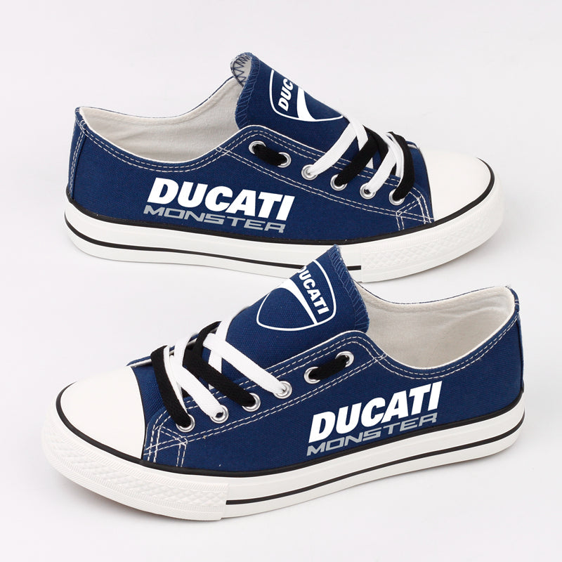Ducati Canvas Sneakers Shoes For Men Women Fans