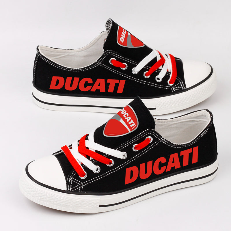 Ducati Canvas Sneakers Shoes For Men Women Fans