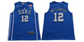 Duke Blue Devils #12 Williamson Basketball NCAA Basketball Jersey Blue