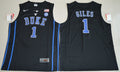 Duke Blue Devils #1 Harry Giles Basketball NCAA Basketball Jersey Black