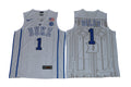Duke Blue Devils #1 Harry Giles Basketball NCAA Basketball Jersey White