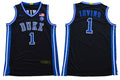 Duke Blue Devils #1 Irving Basketball NCAA Basketball Jersey Black