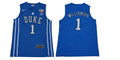 Duke Blue Devils #1 Williamson Basketball NCAA Basketball Jersey Blue