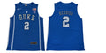 Duke Blue Devils #2 Reddish Basketball NCAA Basketball Jersey Blue