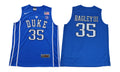 Duke Blue Devils #35 Bagley III Basketball NCAA Basketball Jersey Blue V-neck
