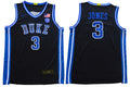 Duke Blue Devils #3 Jones Basketball NCAA Basketball Jersey Black