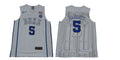 Duke Blue Devils #5 Barrett Basketball NCAA Basketball Jersey New White