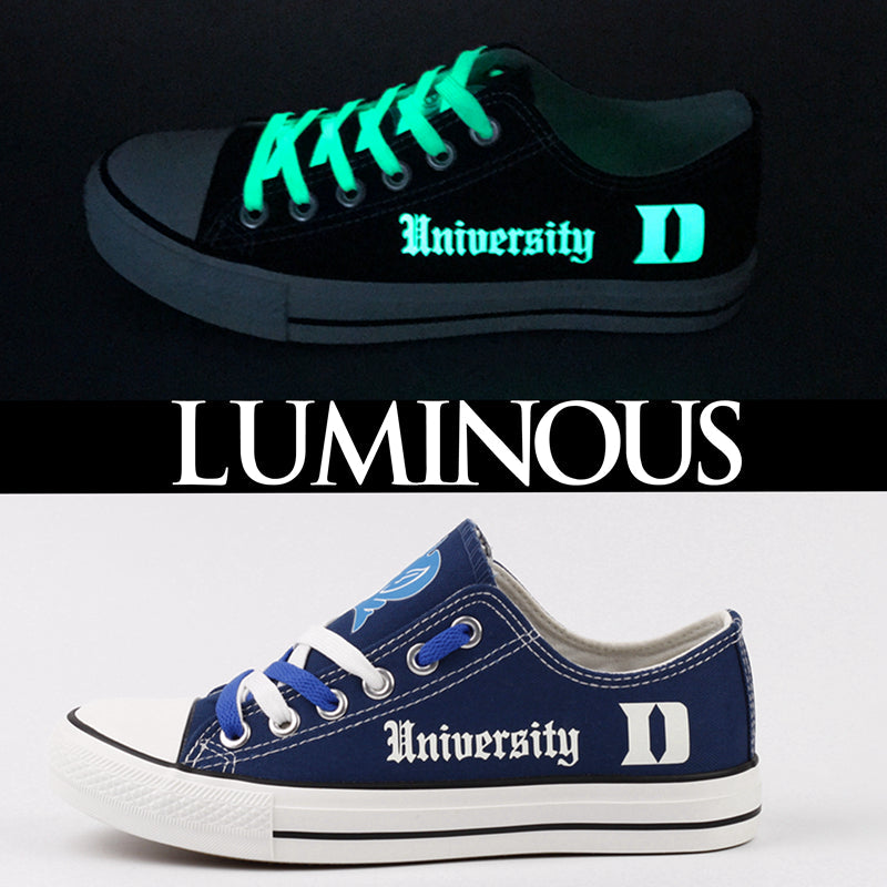 Duke Blue Devils Sport Sneakers Shoes For Men Women Fans