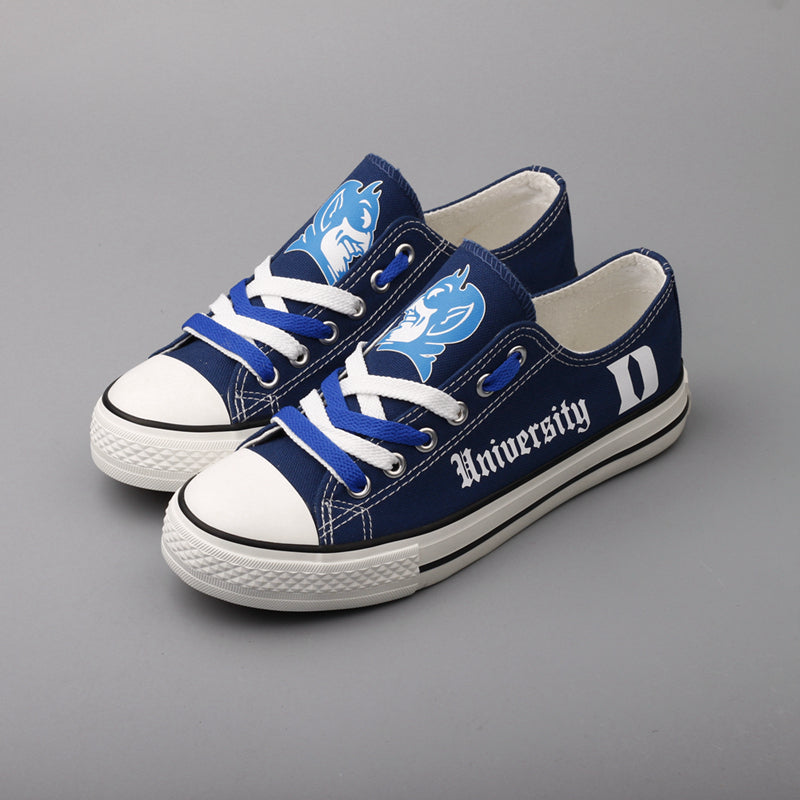 Duke Blue Devils Sport Sneakers Shoes For Men Women Fans