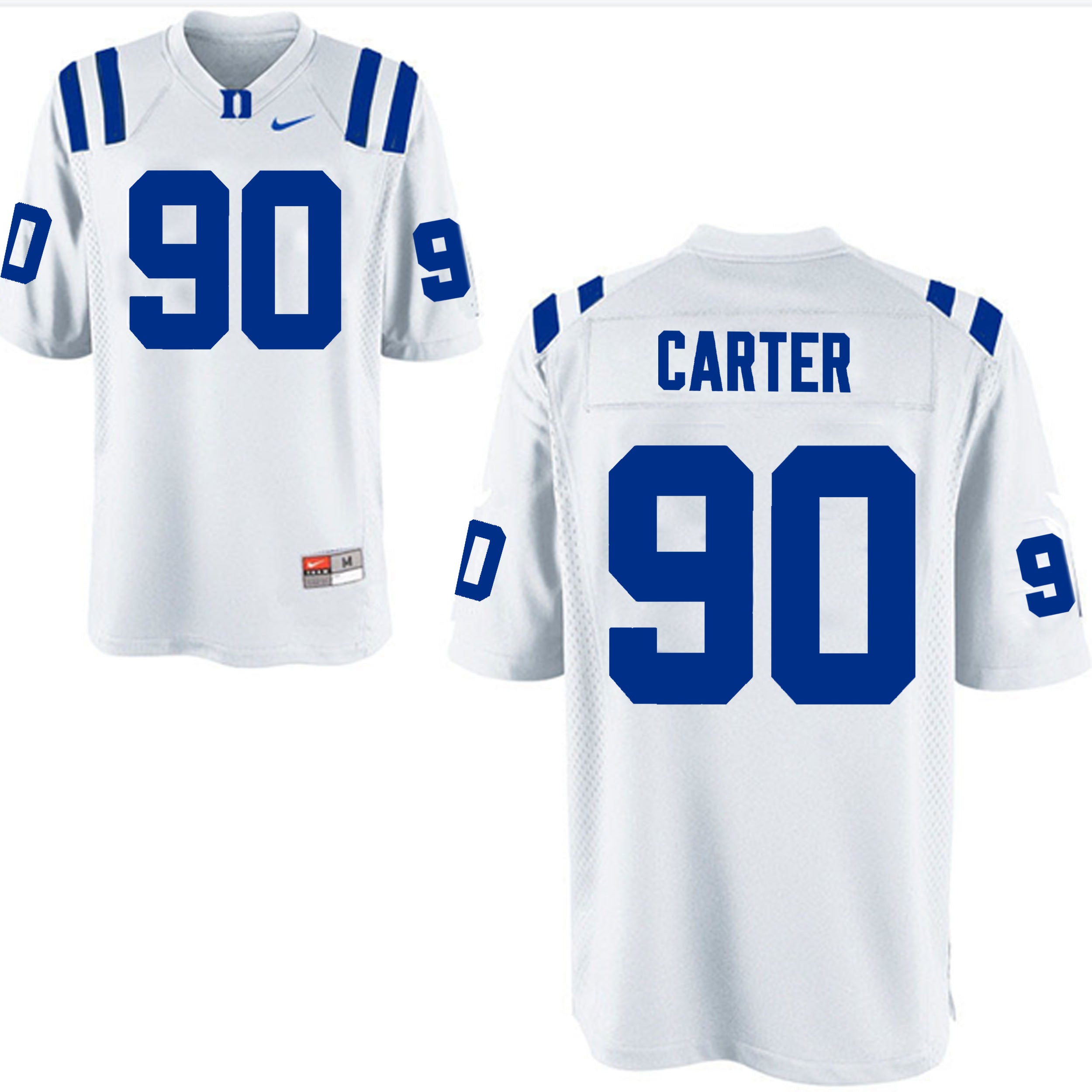 Duke Blue Devils DeWayne Carter Jersey #90 College Football