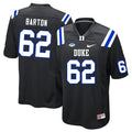 Duke Blue Devils Graham Barton Jersey #62 College Football