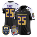 Dukes Jersey #25 James Madison Dukes 2025 SBC Champions Stitched