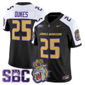 Dukes Jersey #25 James Madison Dukes 2025 Vapor Limited Stitched