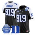 Durham Jersey #919 Duke Blue Devils 2025 ACC Championship Stitched