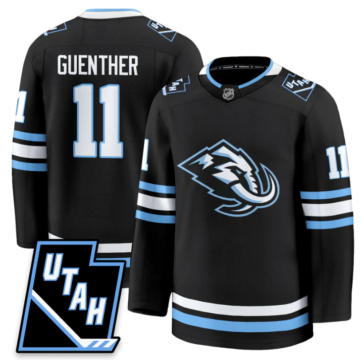 Dylan Guenther Jersey #11 Utah Hockey Mammoth 2025 Limited All Stitched