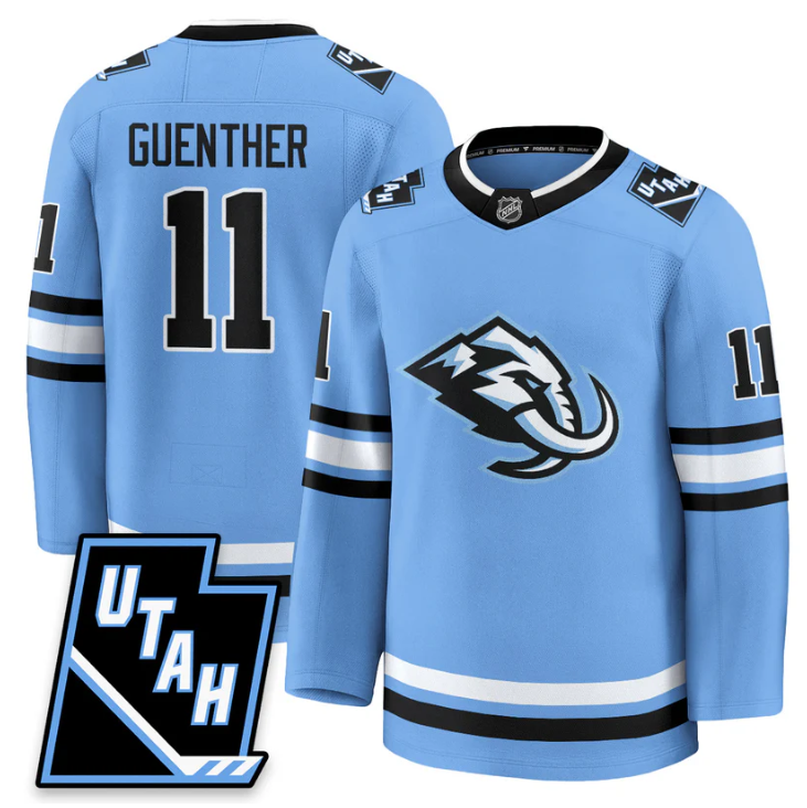 Dylan Guenther Jersey #11 Utah Hockey Mammoth 2025 Limited All Stitched