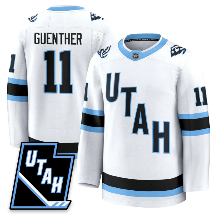 Dylan Guenther Jersey #11 Utah Hockey Mammoth 2025 Limited All Stitched