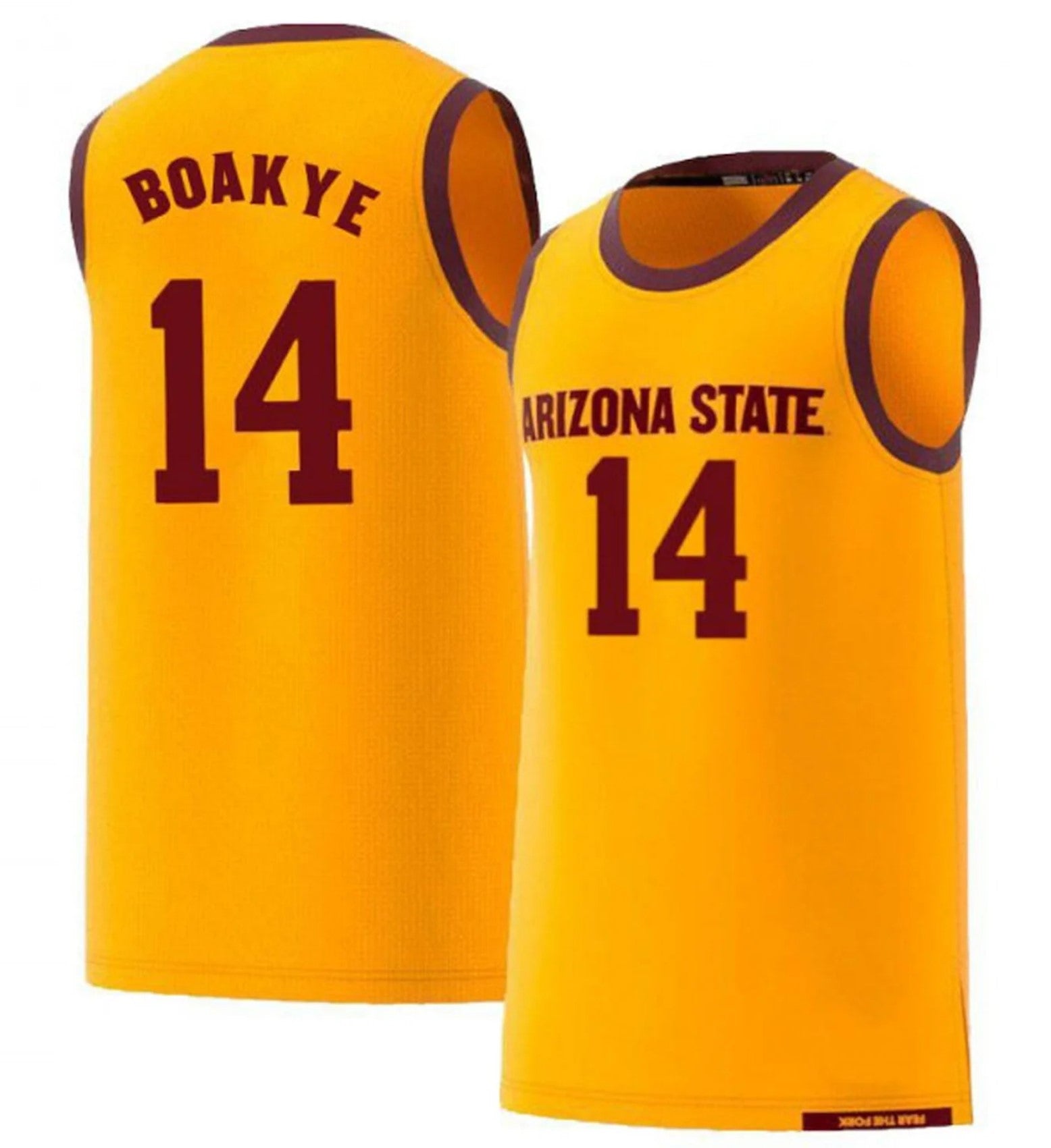 Enoch Boakye Jersey #14 Arizona State Sun Devils College Basketball