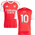 Eberechi Eze 10 Arsenal 2025-26 Home Men Jersey – Red