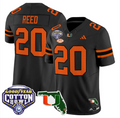 Ed Reed Jersey #20 Miami Hurricanes 2025 Cotton Bowl Florida Stitched