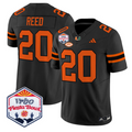 Ed Reed Jersey #20 Miami Hurricanes 2026 Fiesta Bow Patch Stitched