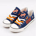 Edmonton Oilers Top Canvas Sport Sneakers Shoes For Men Women Fans
