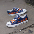 Edmonton Oilers  Low Top Canvas Sport Sneakers Shoes For Men Women Fans