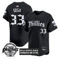 Edmundo Sosa Jersey #33 Philadelphia Phillies Gothic Liberty Edition