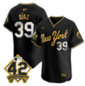 Edwin Díaz Jersey #39 New York Mets 2025 Jackie Robinson Patch Road Alternate Stitched