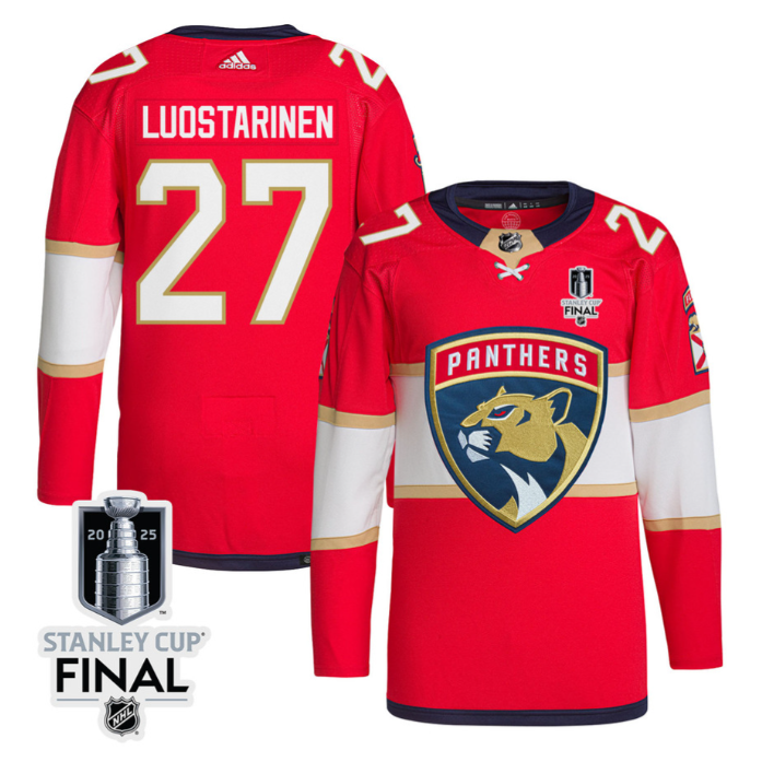 Eetu Luostarinen 27 Florida Panthers 2025 Breakaway Player Men Jersey