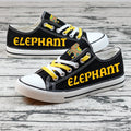Elephant Canvas Sneakers Shoes For Men Women Fans